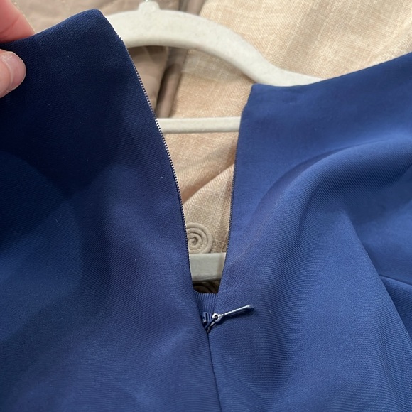 Alex Evenings Wedgewood Satin Petite Surplice Neckline Ballgown/NWT/14P - Picture 11 of 15